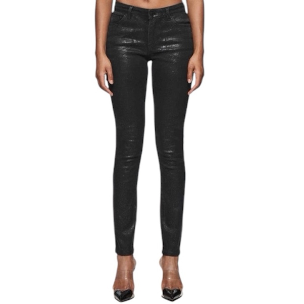 RM Rebecca Minkoff Stylish Black Skinny Jeans, Size 2